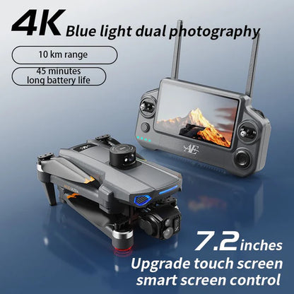 طائرة بدون طيار Air 3 Dual 4K مع خاصية التحكم الذكي عن بعد والطيران لمدة 92 دقيقة | طائرة Air 3 بكاميرتين 4K ريموت ذكي و92 دقيقة طيران