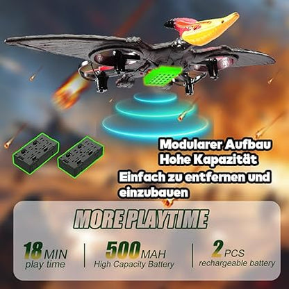 Pterosaur Warplane - Flying Dino Drone