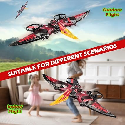 Pterosaur Warplane - Flying Dino Drone