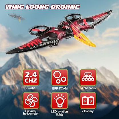 Pterosaur Warplane - Flying Dino Drone