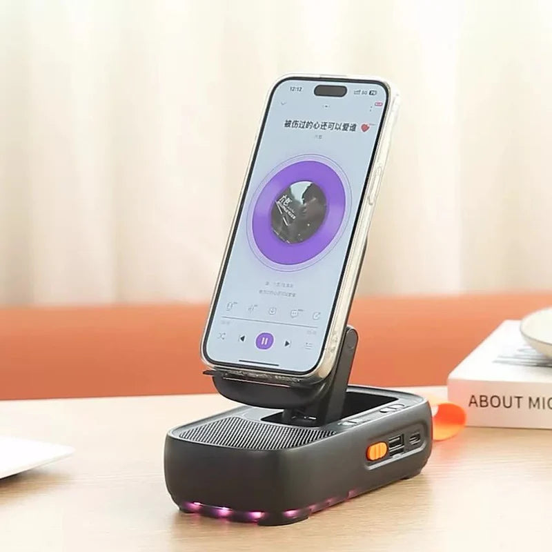 Mobile Holder With Speaker (F15)